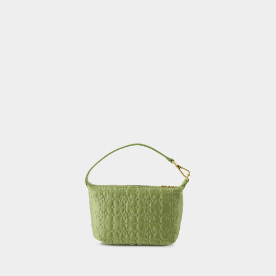 Sac à Main Butterfly Petit - Ganni - Synthétique - Vert
