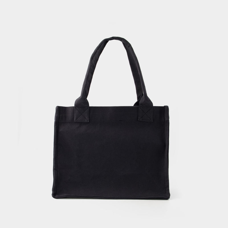 Tote Bag Easy Large - Ganni - Coton - Noir
