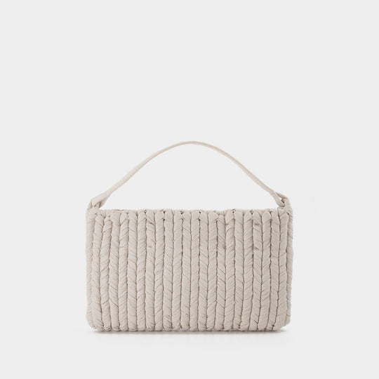 Sac The Square Bag en Nappa Vegan Blanc