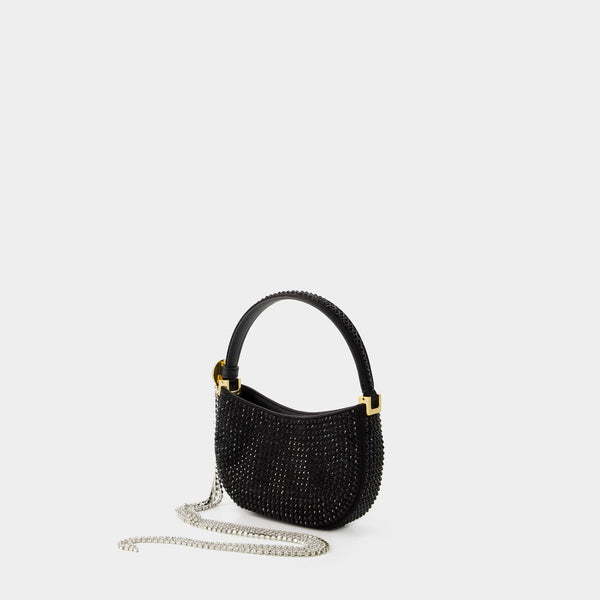 Sac Hobo Micro Vesna Crystal - Magda Butrym - Cristal - Noir