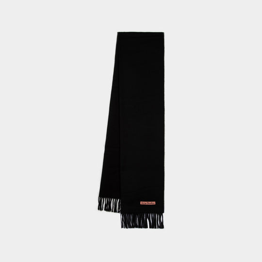 Echarpe Fn-Ux - Acne Studios - Laine - Noir