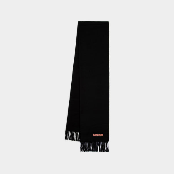 Echarpe Fn-Ux - Acne Studios - Laine - Noir