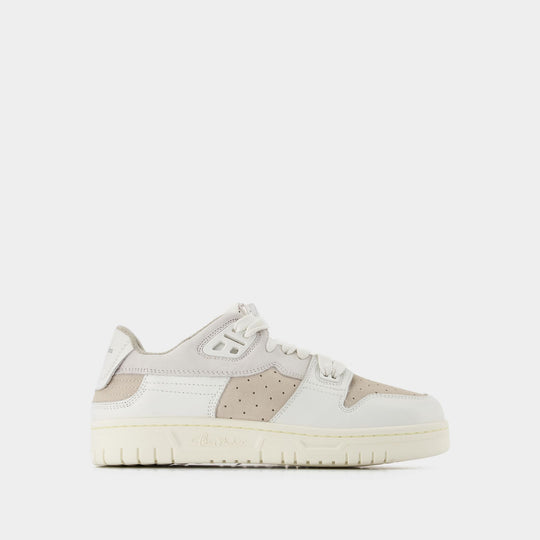 Sneakers 08Sthlm Low Es Mix W - Acne Studios - Cuir - Blanc