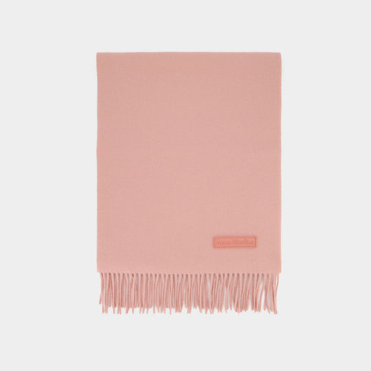 Écharpe - Acne Studios - Laine - Rose