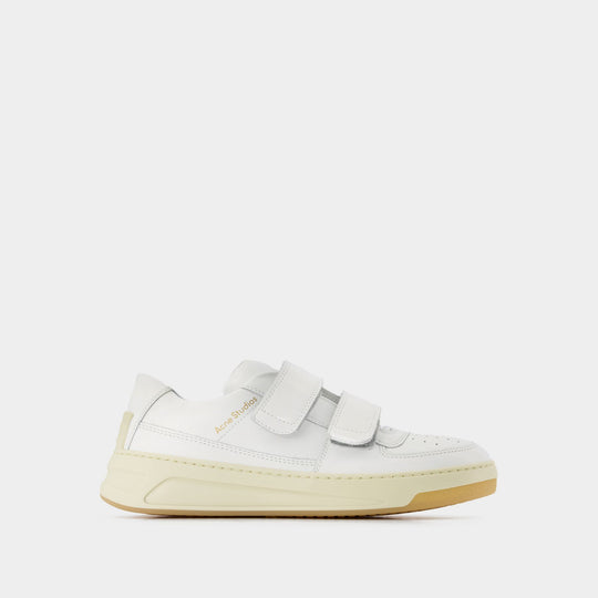 Sneakers Bolzter Patchwork - Acne Studios - Cuir - Multi Gris