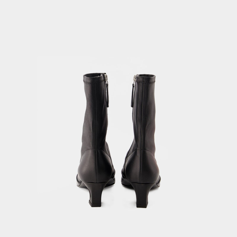 Bottines Bano - Acne Studios - Cuir - Noir