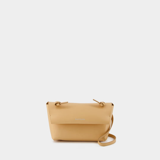 Sac Hobo - Acne Studios - Cuir - Dune Beige