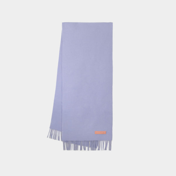 Écharpe - Acne Studios - Laine - Lilas Violet