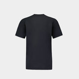 T-Shirt - Acne Studios - Coton - Noir Delavé