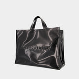 Tote Bag Logo Ew - Acne Studios - Coton - Noir
