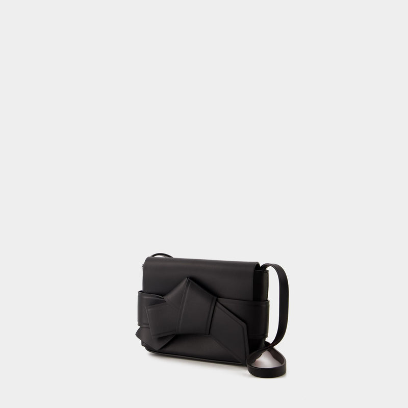 Sac à Bandoulière Musubi Wallet - Acne Studios - Cuir - Noir