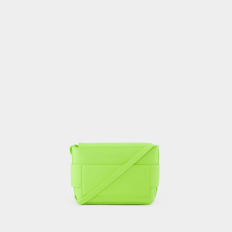 Sac Musubi - Acne Studios - Cuir - Lime Green