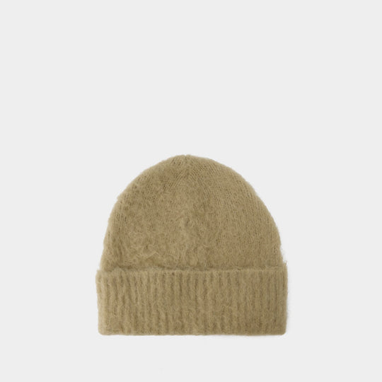 Bonnet Kameo - Acne Studios - Laine - Beige Foncé