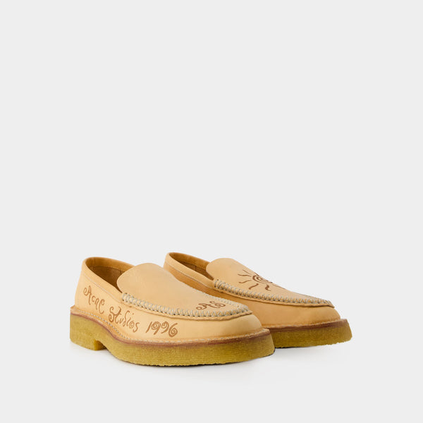 Mocassins Bedeal M - Acne Studios - Cuir - Beige