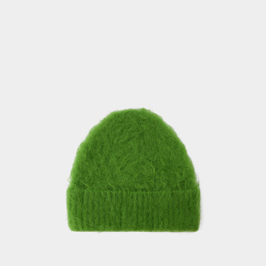 Bonnet Kameo - Acne Studios - Laine - Vert Poire