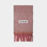 Echarpe Vally Solid - Acne Studios - Laine - Dusty Pink