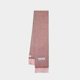 Echarpe Vally Solid - Acne Studios - Laine - Dusty Pink