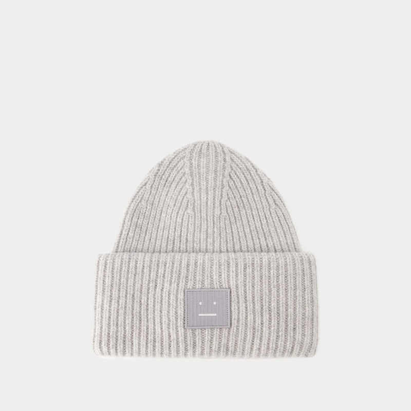 Bonnet Pansy N Face - Acne Studios - Laine - Gris