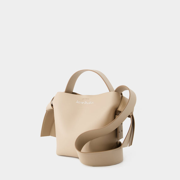 Sac À Bandoulière Musubi Mini R - Acne Studios - Cuir - Beige