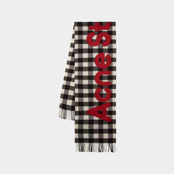 Écharpe Veda - Acne Studios - Laine - Gris