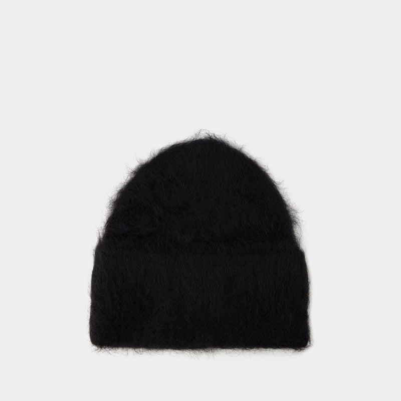 Bonnet Alpaca Knit - Toteme - Laine - Noir