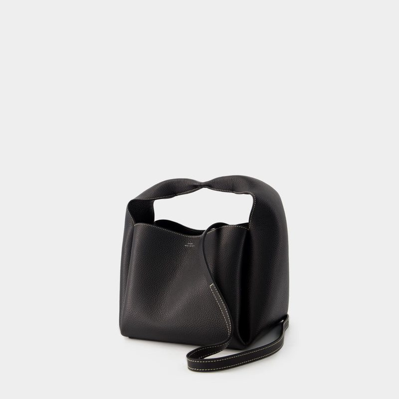 Sac à Main Bucket - Toteme - Cuir - Noir