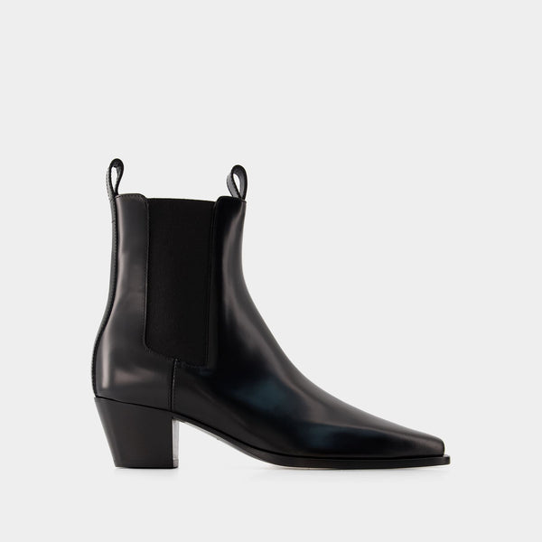 Bottines The City - Toteme - Cuir - Noir