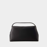 Sac à Main T-Lock Top Handle - Toteme - Cuir - Noir