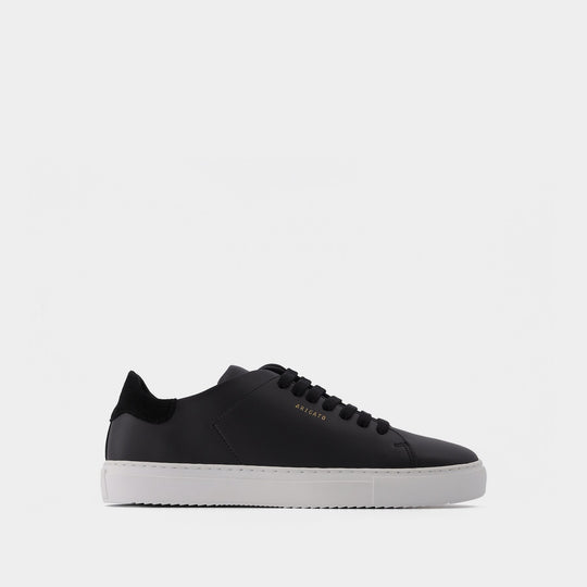 Baskets Clean 90 en Cuir Noir