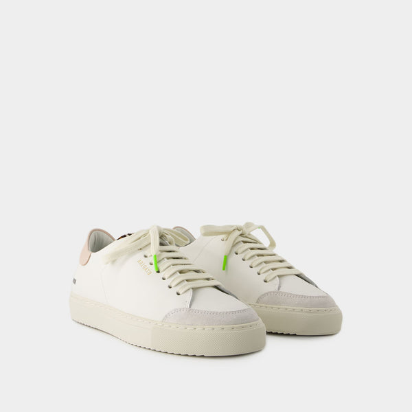 Sneakers Clean 90 Triple - Axel Arigato - Cuir - Blanc/Rose/Léopard