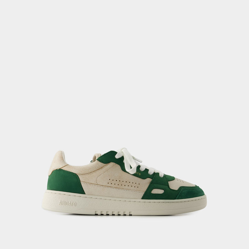 Sneakers Dice Lo - Axel Arigato - Cuir - Blanc/Vert Kale
