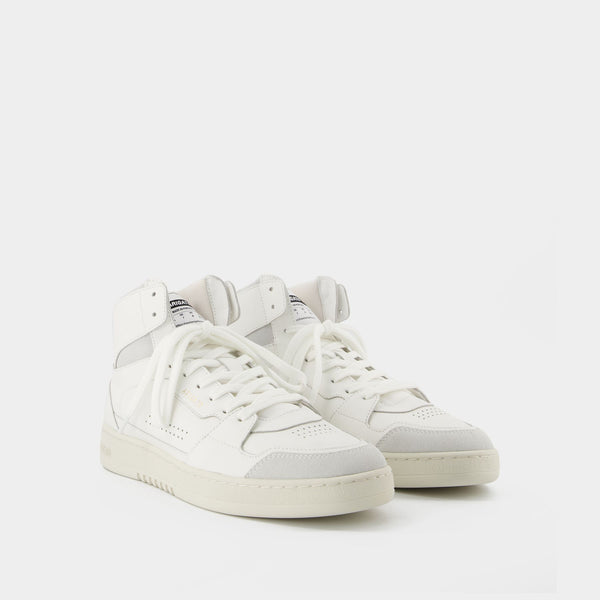 Baskets Dice Hi en Cuir Gris