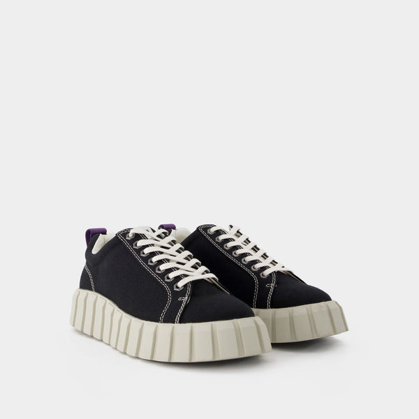 Baskets Odessa en Toile Noir