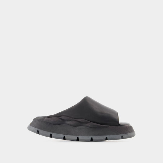 Sandales Sensa en Cuir Noir