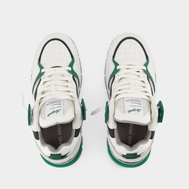 Sneakers Astro - Axel Arigato - Cuir - Blanc/Vert