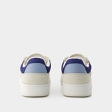 Sneakers Arlo - Axel Arigato - Cuir - Beige/Bleu