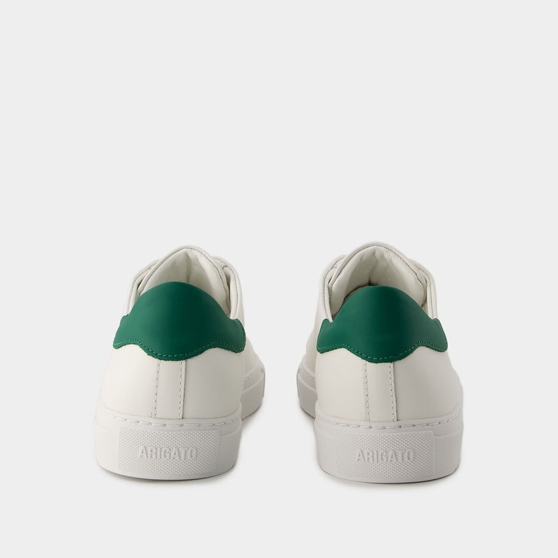 Sneakers Clean 90 - Axel Arigato - Cuir - Blanc/Vert