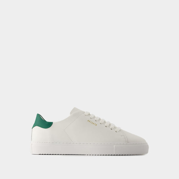 Sneakers Clean 90 - Axel Arigato - Cuir - Blanc/Vert