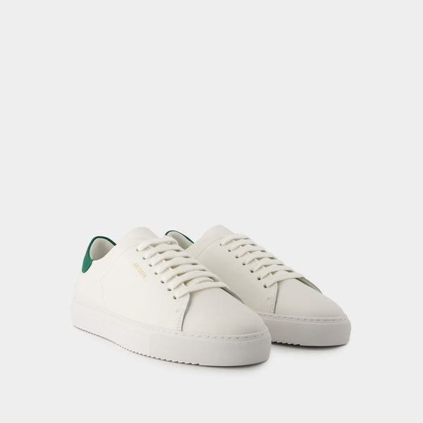 Sneakers Clean 90 - Axel Arigato - Cuir - Blanc/Vert