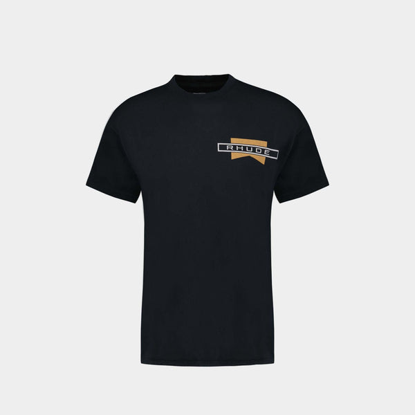 T-Shirt Hard To Be Humble - Rhude - Coton - Noir