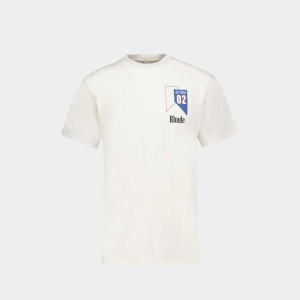 T-Shirt 02 - Rhude - Coton - Blanc