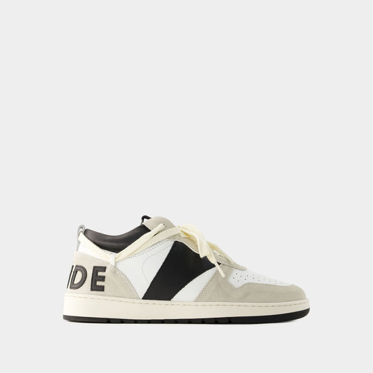 Sneakers Rhecess Low - Rhude - Cuir - Blanc/Noir