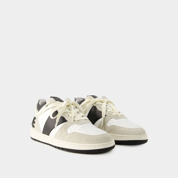 Sneakers Rhecess Low - Rhude - Cuir - Blanc/Noir