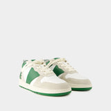 Sneakers Rhecess Low - Rhude - Cuir - Blanc/Vert