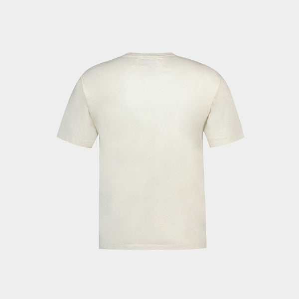 T-Shirt East Hampton Crest - Rhude - Coton - Blanc