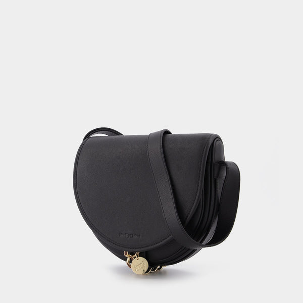Sac Mara Saddle en Cuir Noir