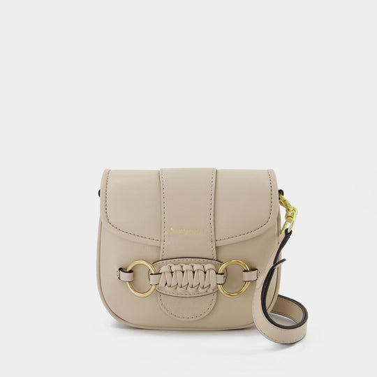 Sac Hobo Saddie - See By Chloe - Cuir - Cement Beige