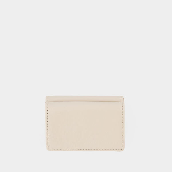 Portefeuille Saddie - See By Chloé - Cuir - Beige