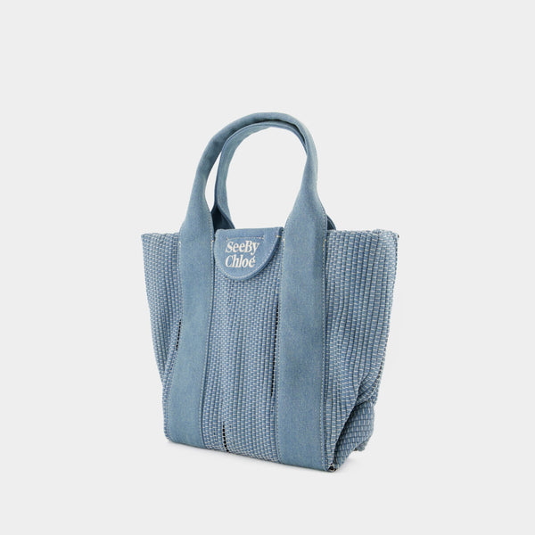 Tote Bag Laetizia - See By Chloé - Coton - Denim