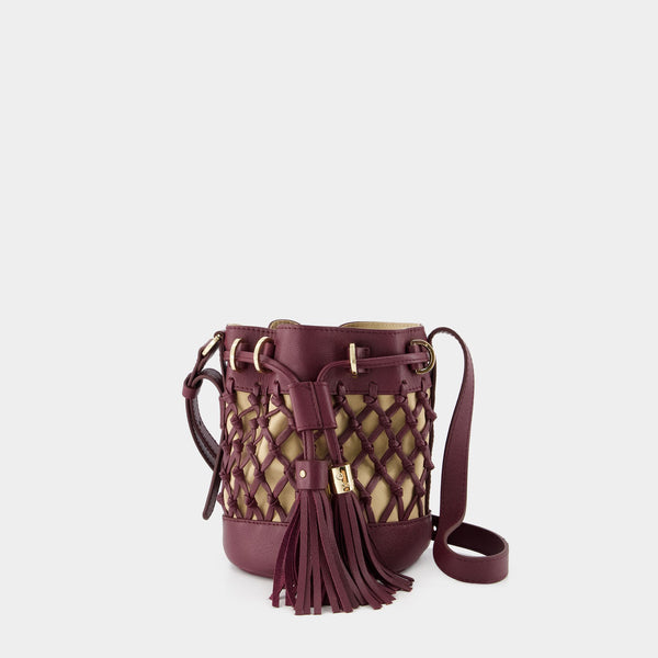 Sac à Bandoulière Vicki - See By Chloé - Cuir - Intense Violine